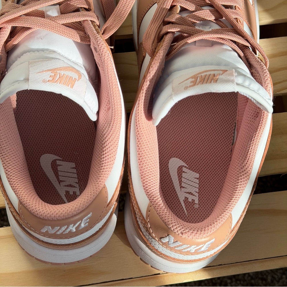 Nike Dunk Low Rose Blush — Women’s 9.5 (New w/o Box) - Picture 6 of 9